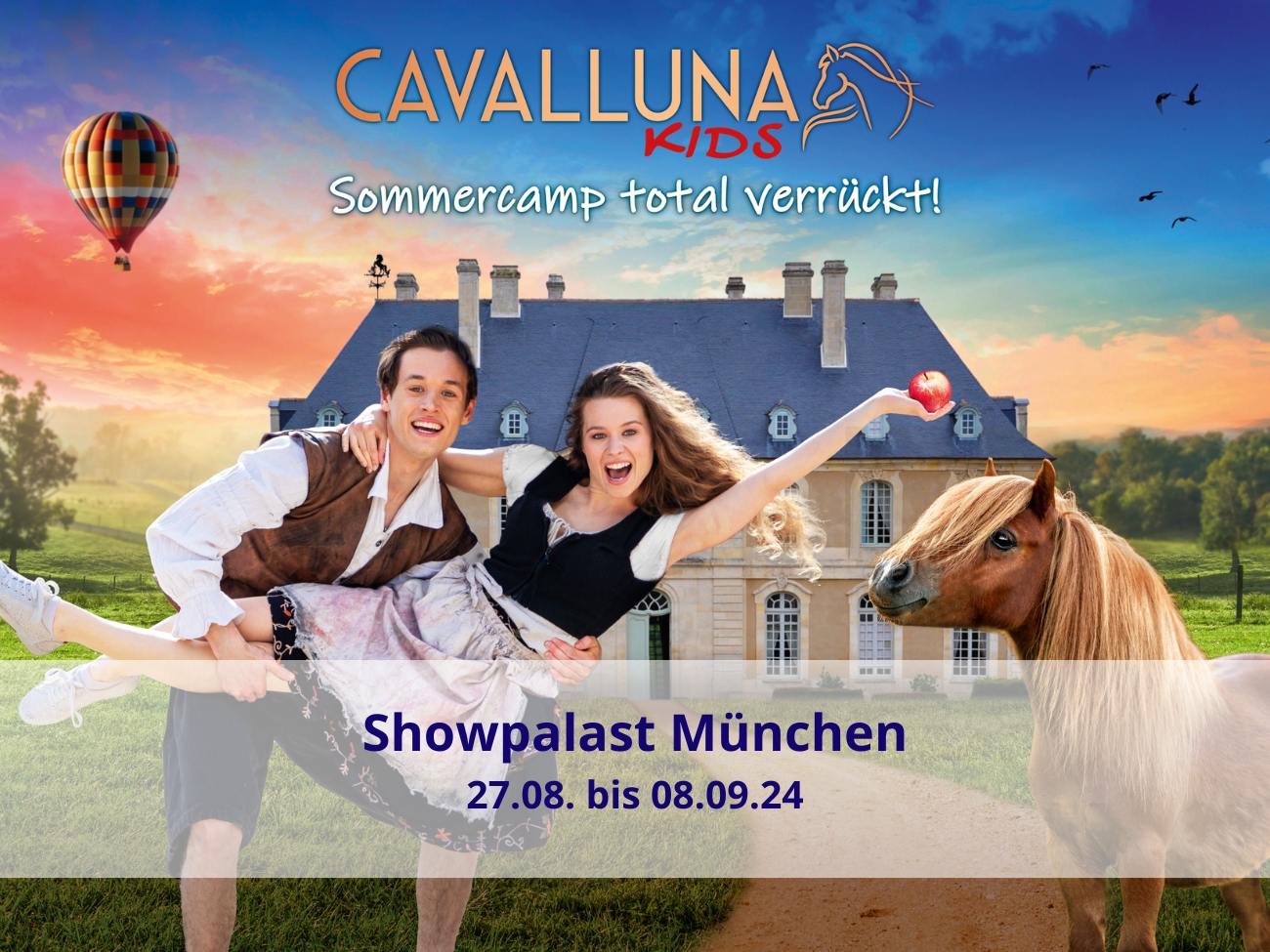 Cavalluna Kids in München Sommercamp