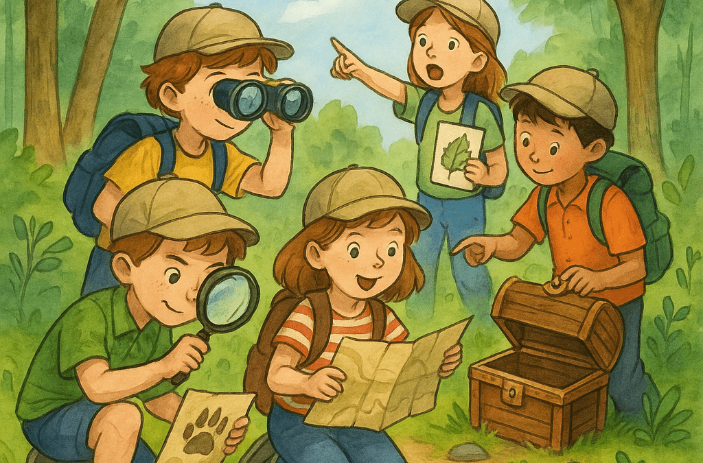 „Wald-Detektive auf geheimer Mission“ (6-9 Jahre)